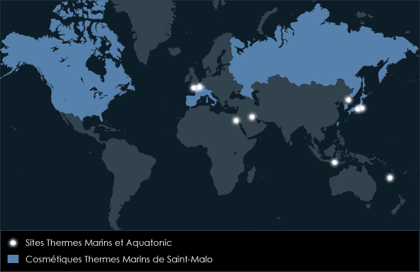 Les Thermes Marins dans le monde