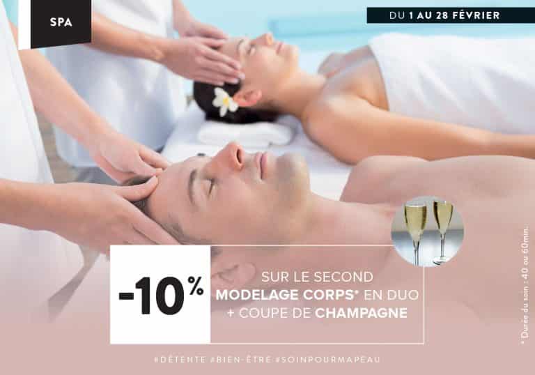 Soin Spa en Duoa à Nantes pour la saint-valentin