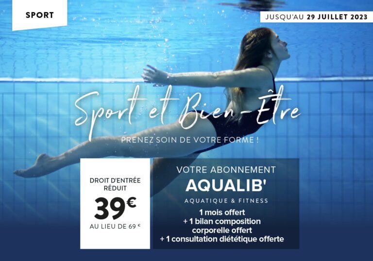 Offre abonnement Aquatonic à Nantes