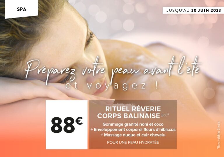 Soin du Mois Spa à Nantes