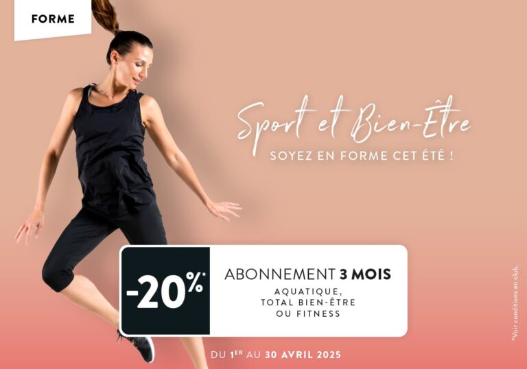 Offre abonnement fitness nantes