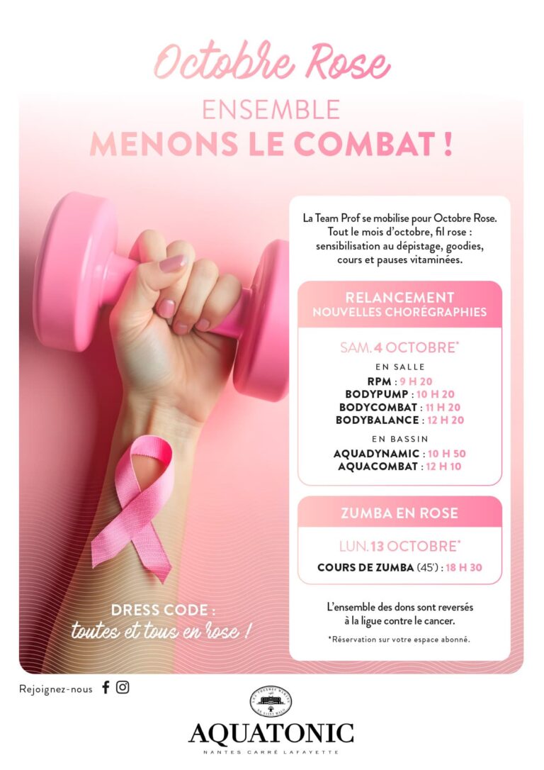 Octobre rose Nantes