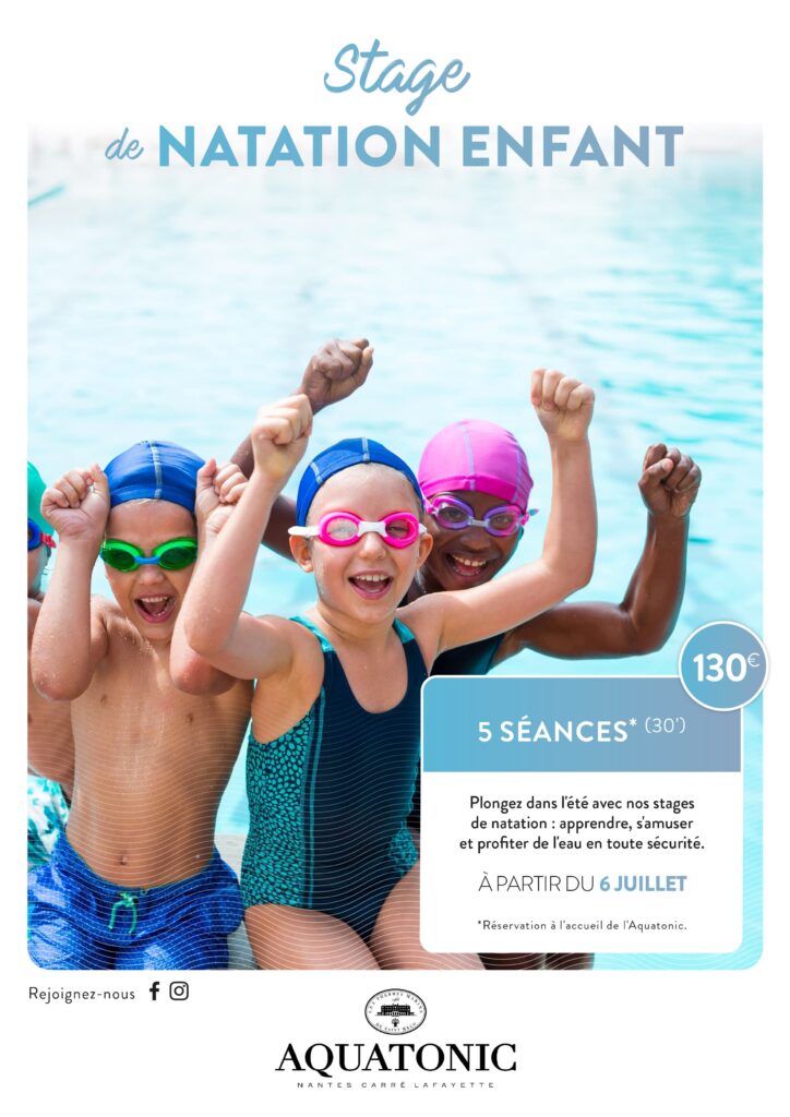 stage de natation nantes