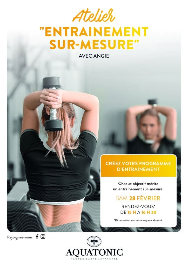 Programme d'entraînement sur mesure Nantes