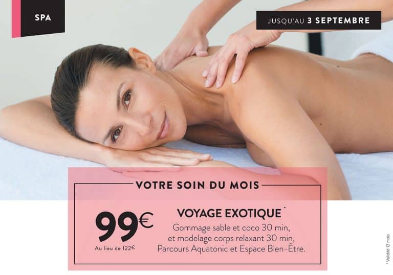 Soin du mois : voyage exotique