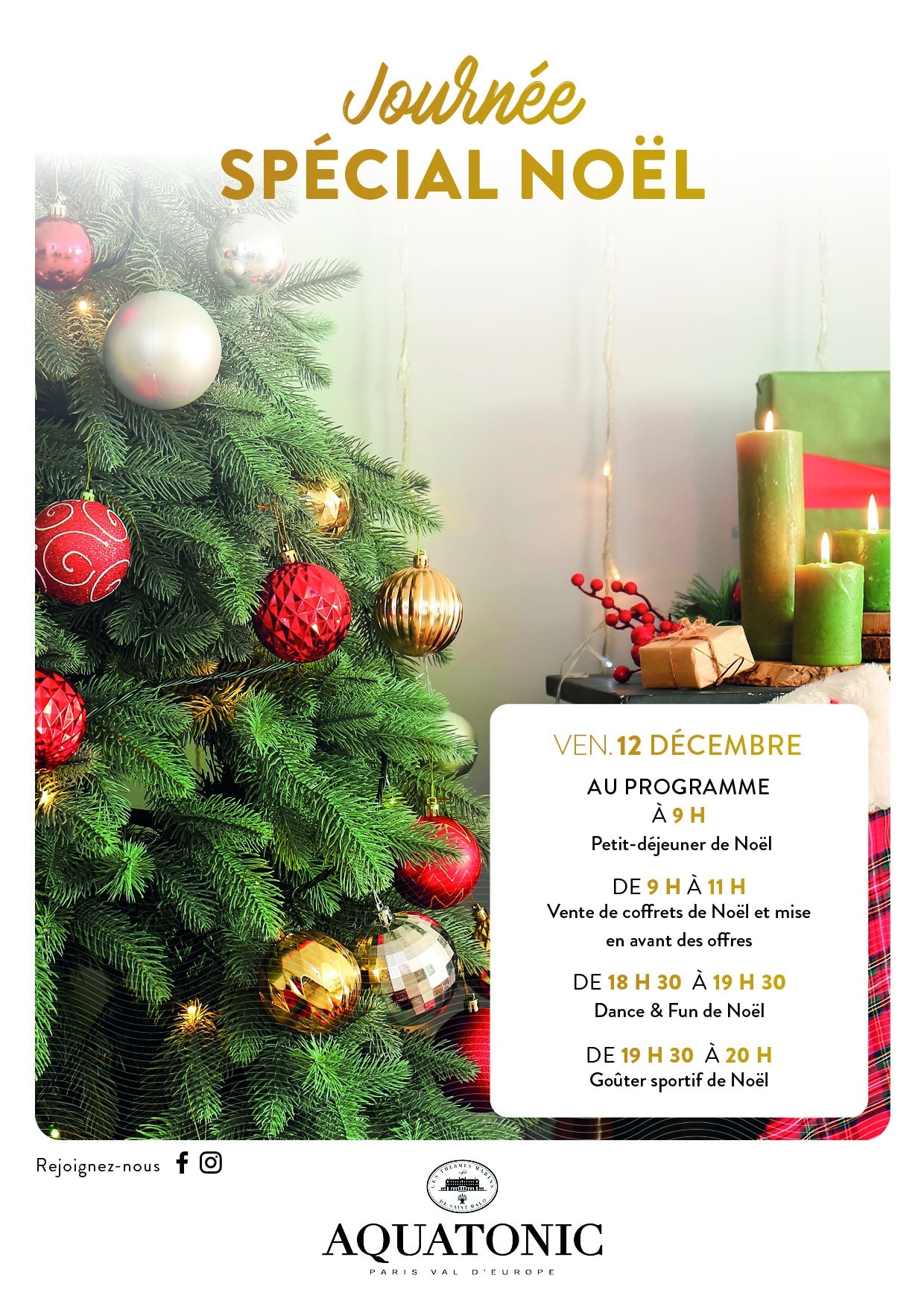 Journée de Noël en Ille de France