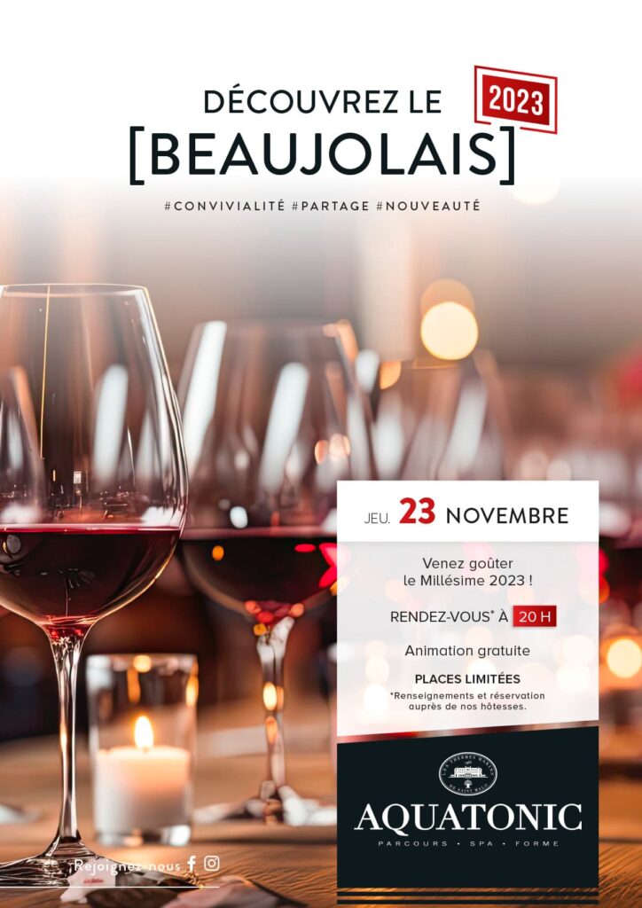 Beaujolais 2023 Soirée Paris