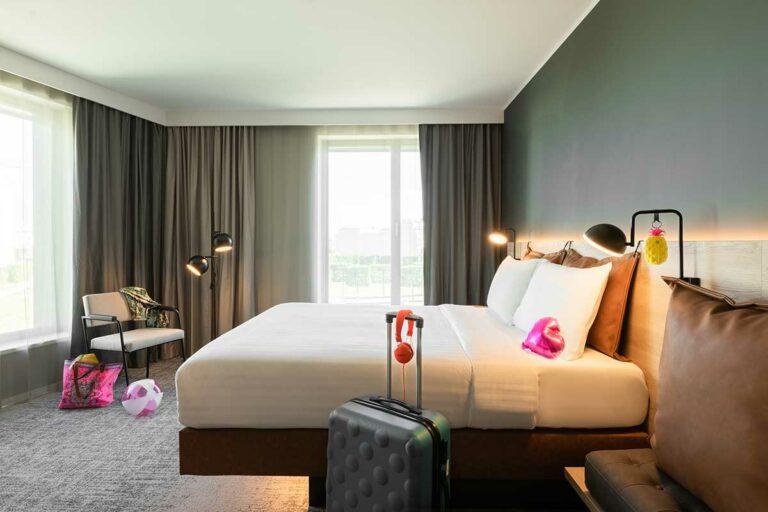 le moxy hotel chambre