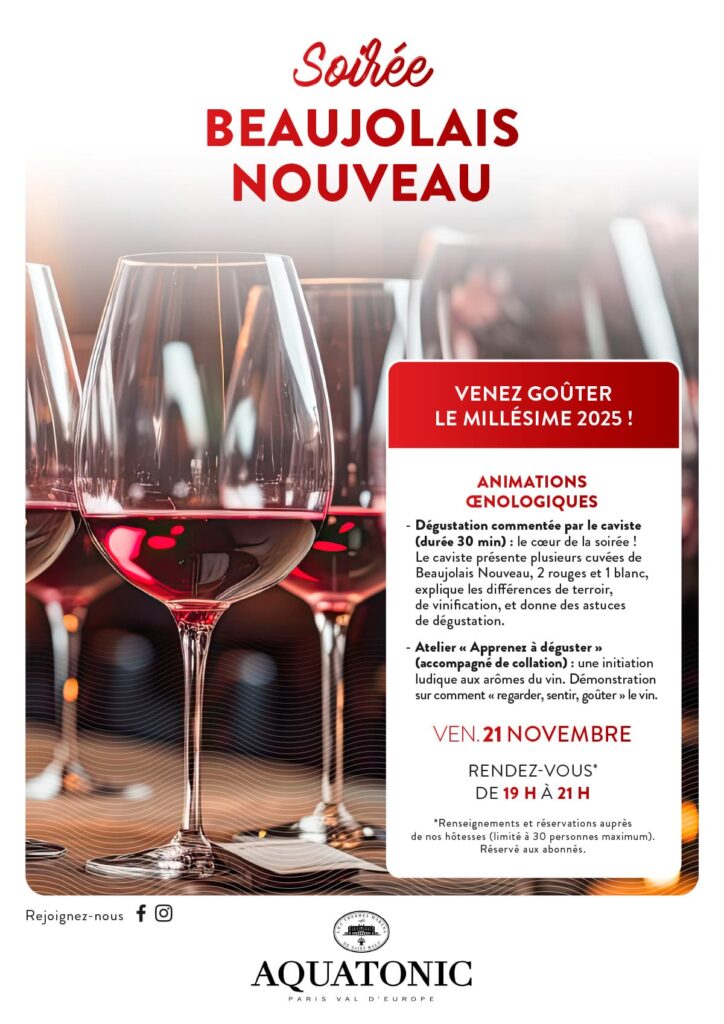 soirée beaujolais paris