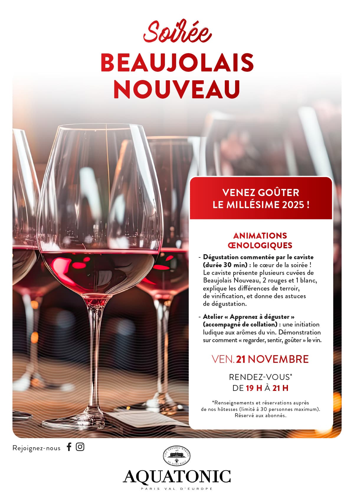 soirée beaujolais paris