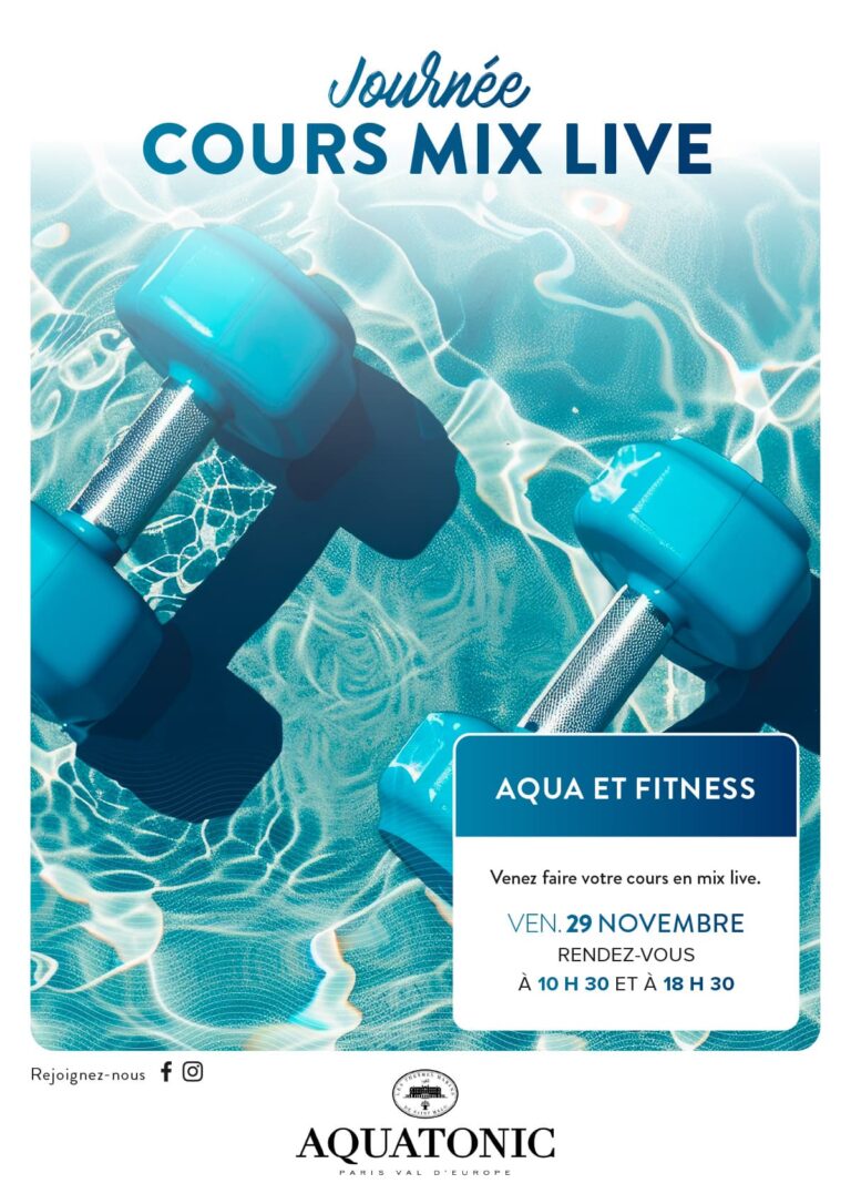cours aquagym paris val europe