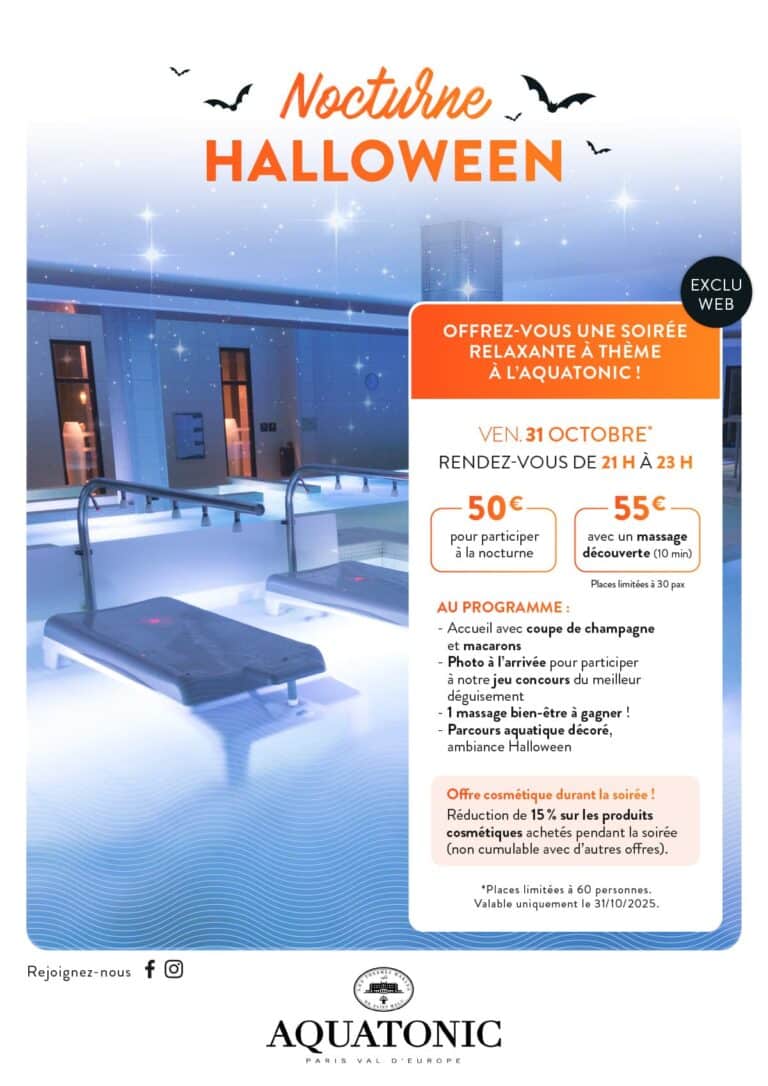 Soirée Halloween Paris Val d'Europe