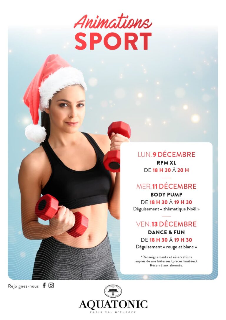 Animations sport Paris Val d'Europe
