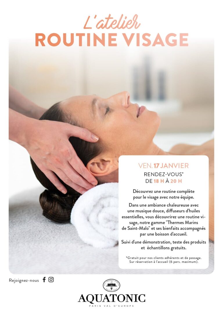 Soin routine visage paris