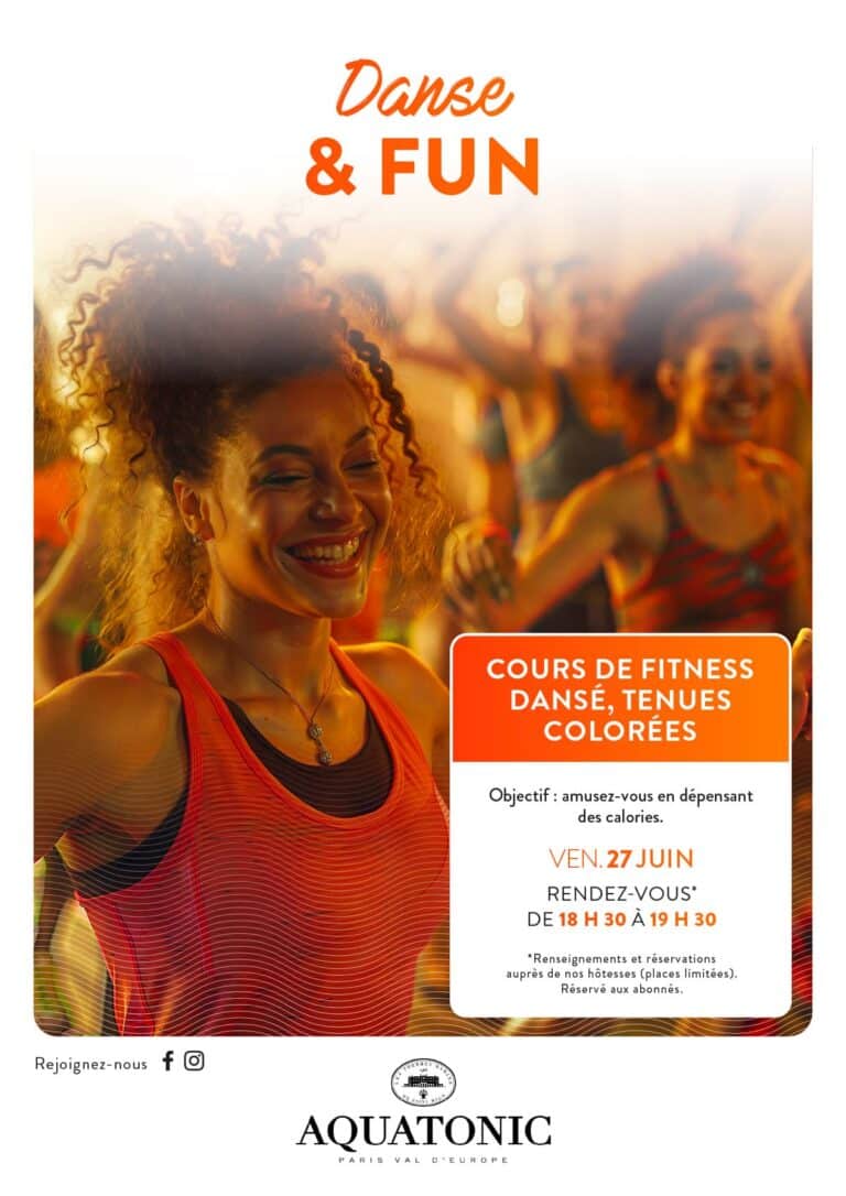cours de fitness dansé paris val europe