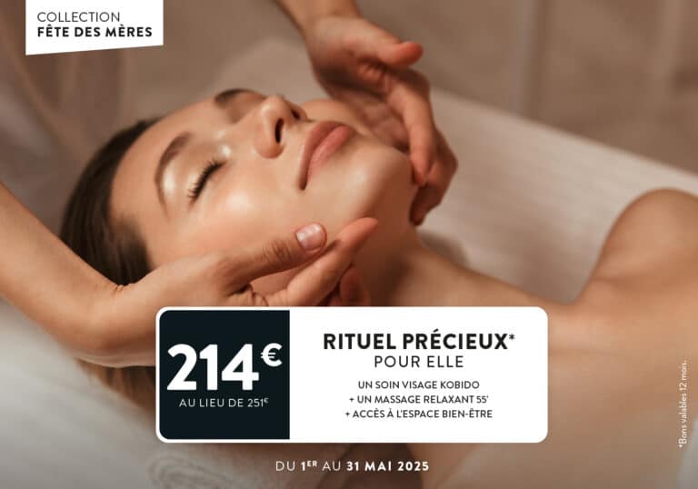 Rituel soin et massage fête des mères paris