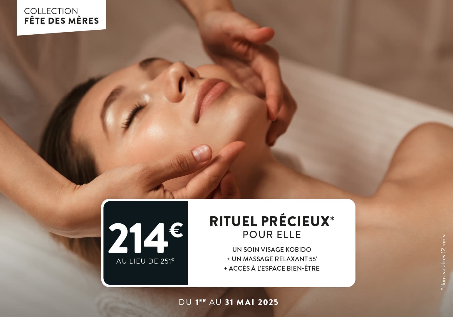 Rituel soin et massage fête des mères paris