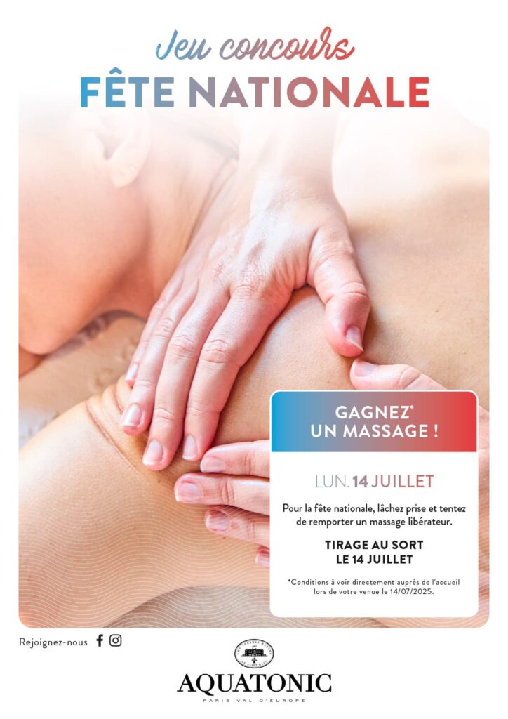 Jeu concours Aquatonic Val Europe