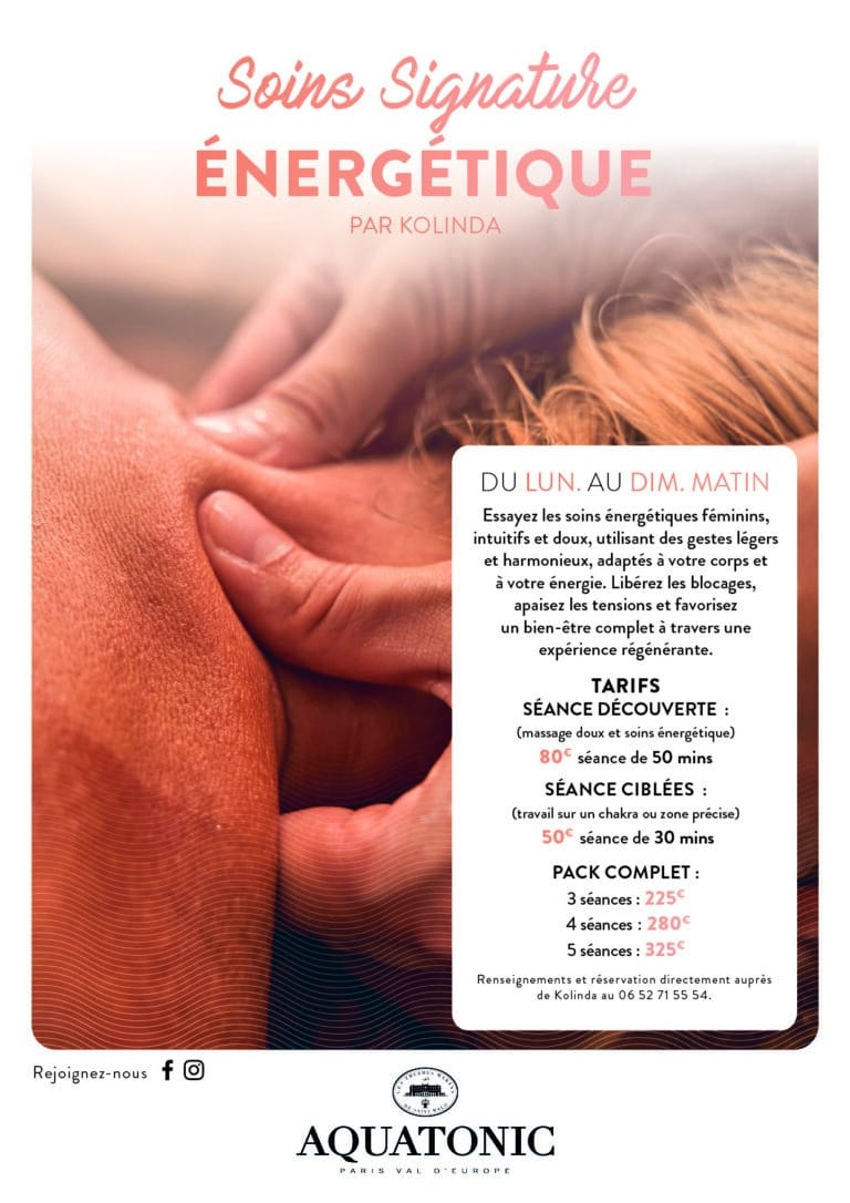 Soin énergétique Paris Val Europe