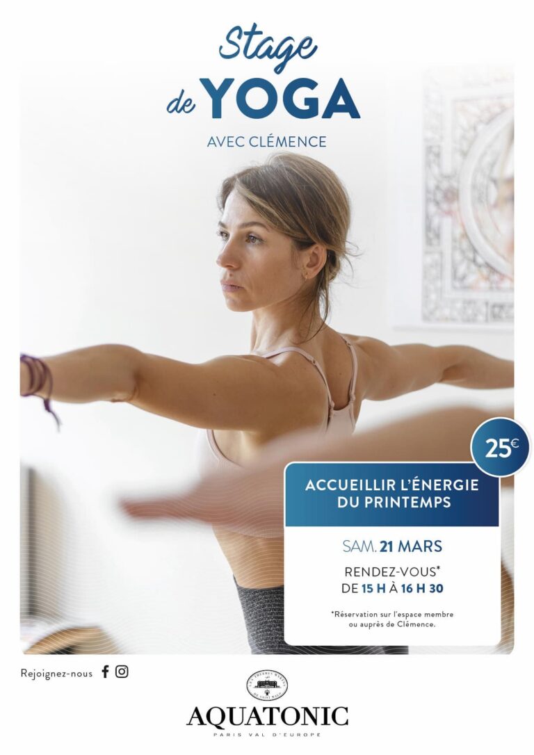 cours de yoga paris val europe