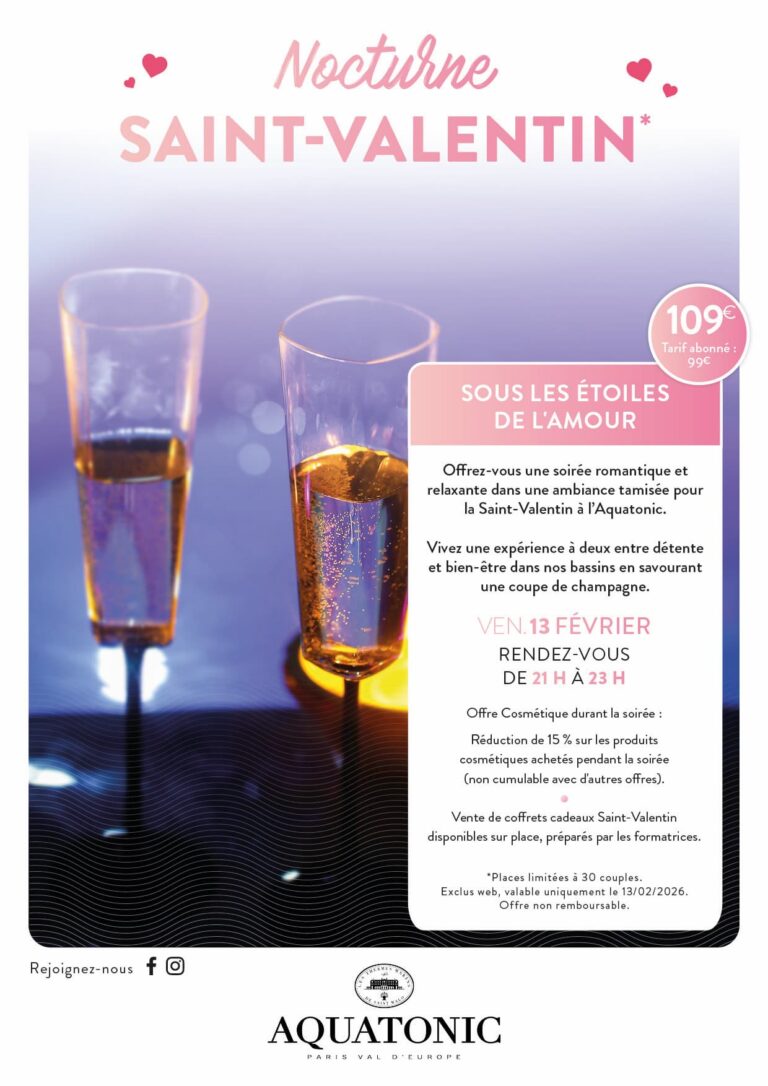 cadeau pour couple pour la st valentin paris val d'europe