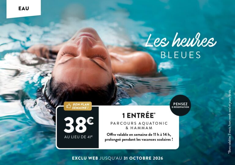Offres aquatonic hamman paris