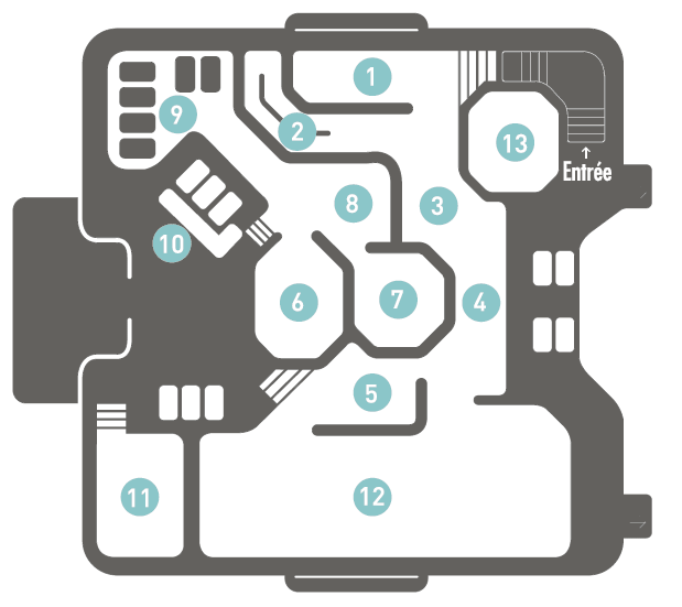 Plan du parcours Aquatonic