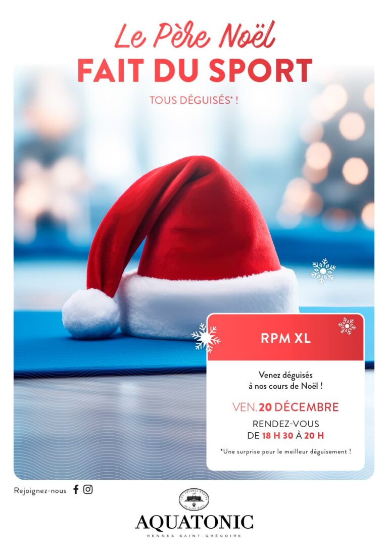 Cours de sport Noël