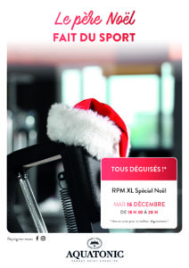 pere noel fait du sport rennes