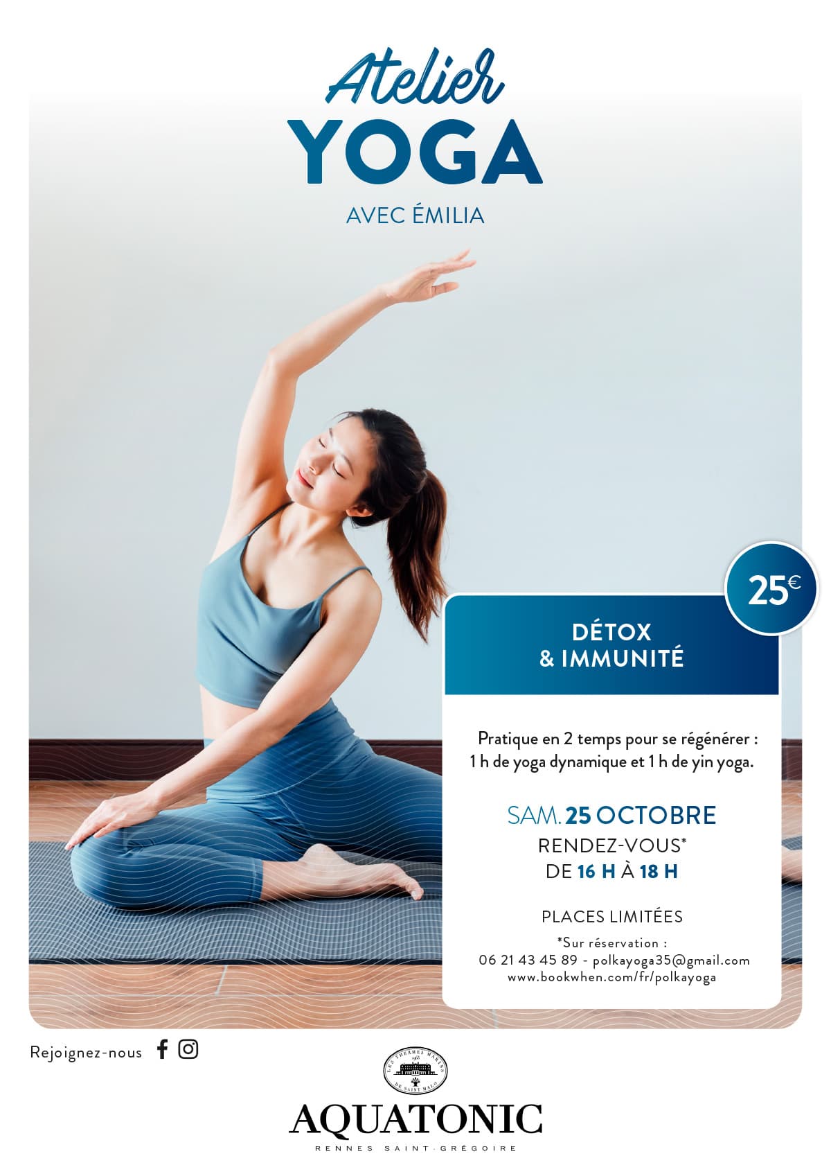 cours de yoga à rennes