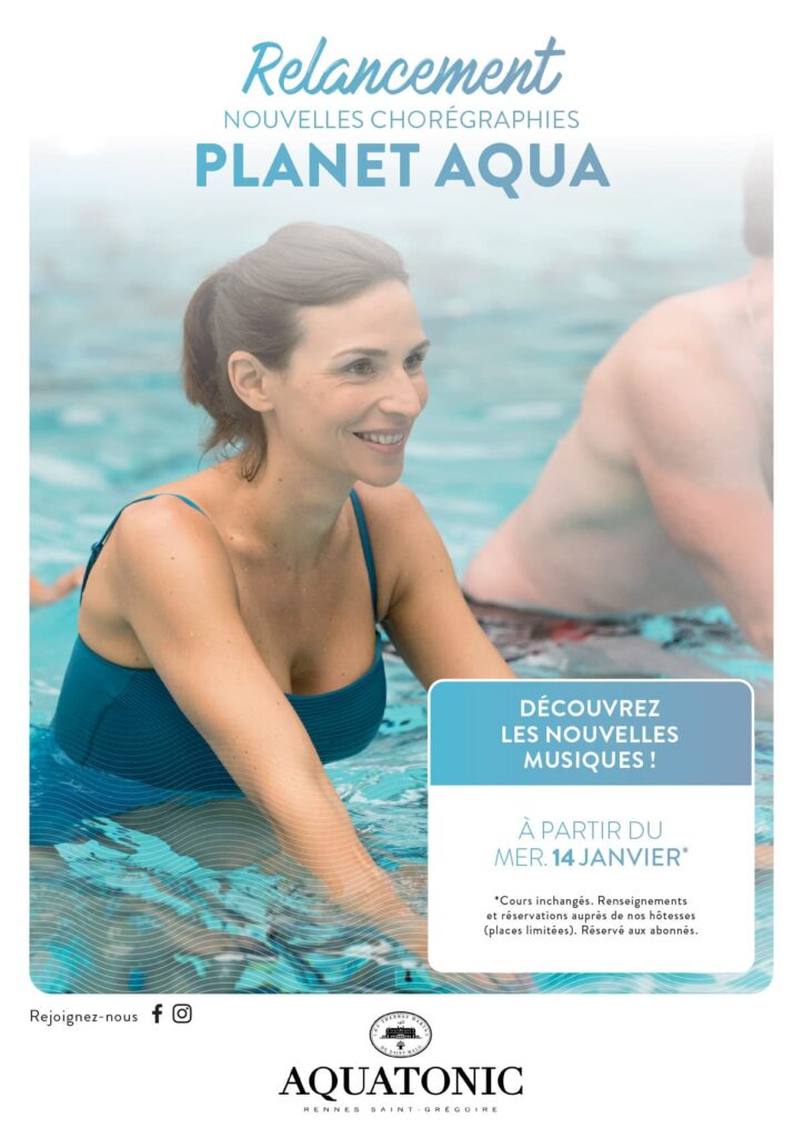cours d'aquagym a rennes