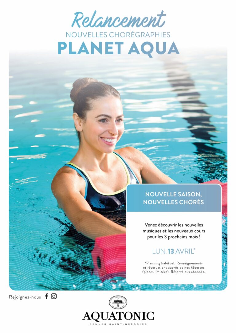 cours d'aquagym a rennes