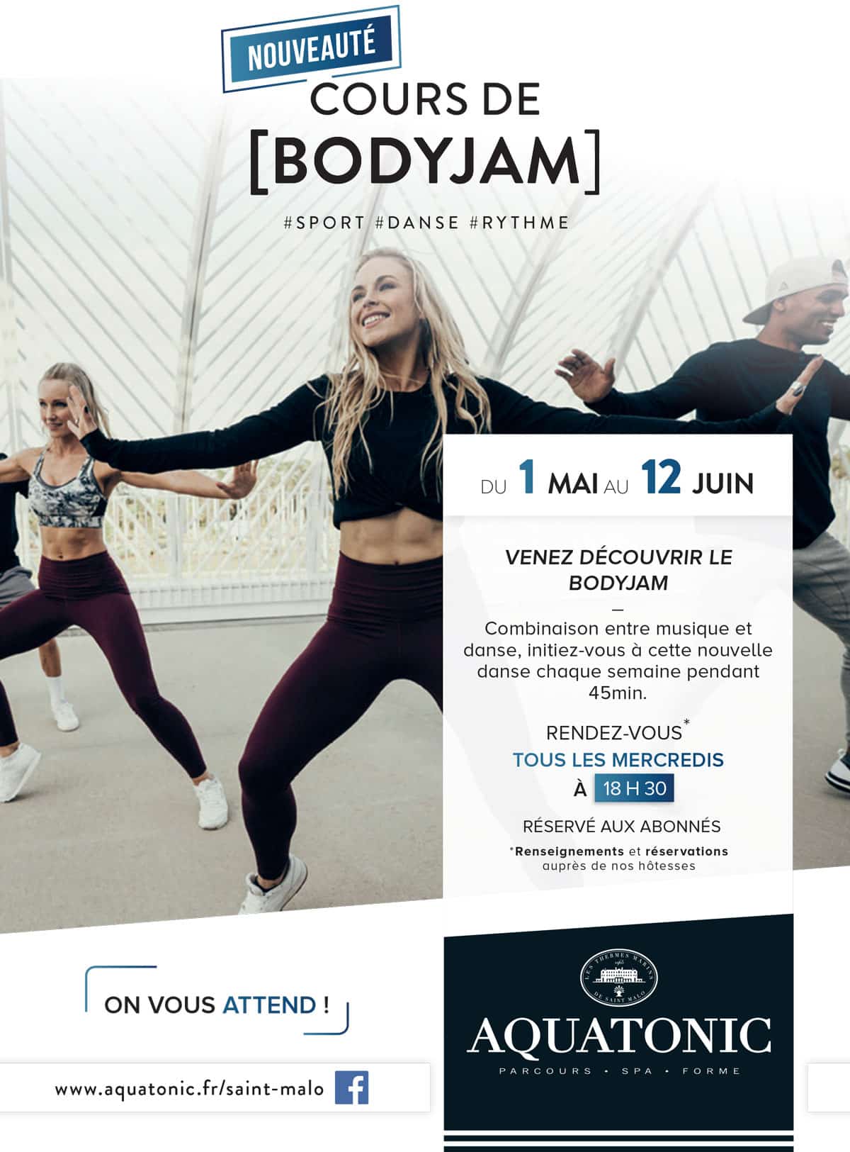 Nouveau cours : Body Jam 1